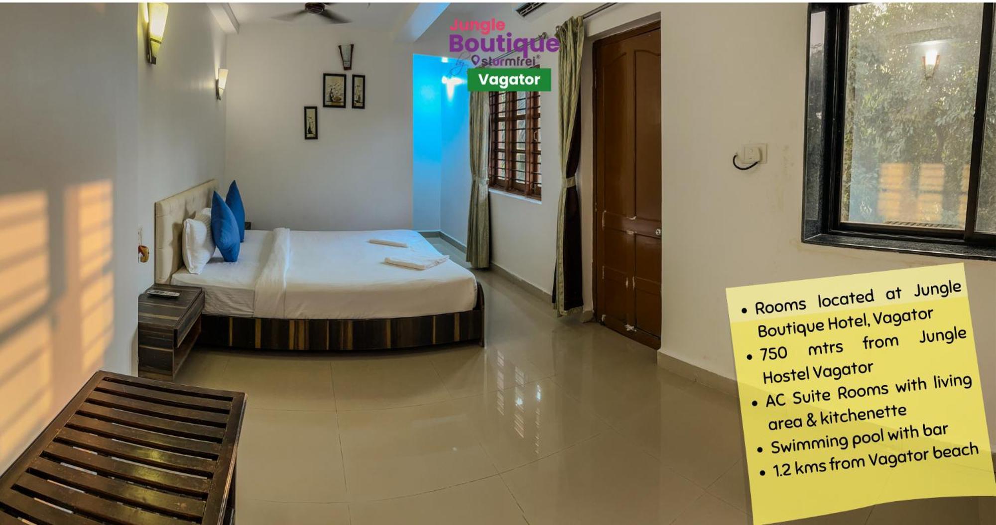 Jungle By Sturmfrei Vagator Hostel Ngoại thất bức ảnh
