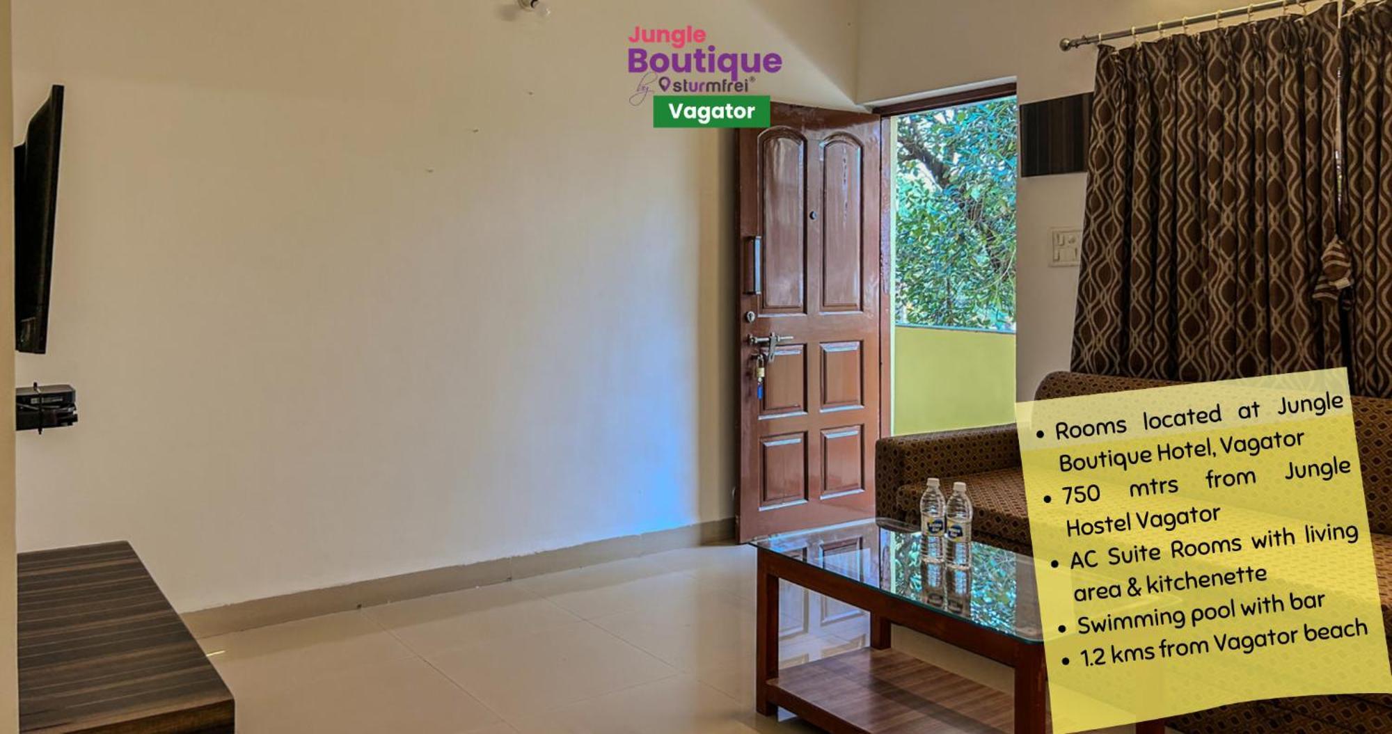 Jungle By Sturmfrei Vagator Hostel Ngoại thất bức ảnh