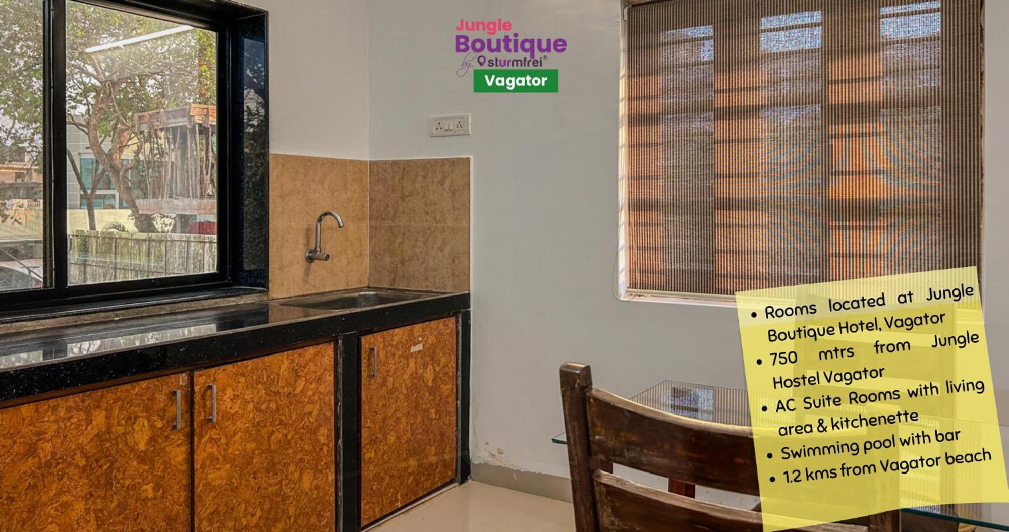 Jungle By Sturmfrei Vagator Hostel Ngoại thất bức ảnh